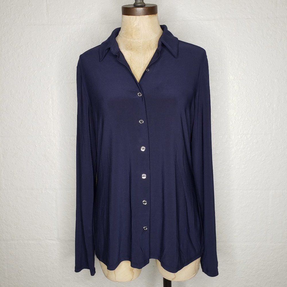 Tommy Hilfiger Long Sleeve Button Down Top Size M